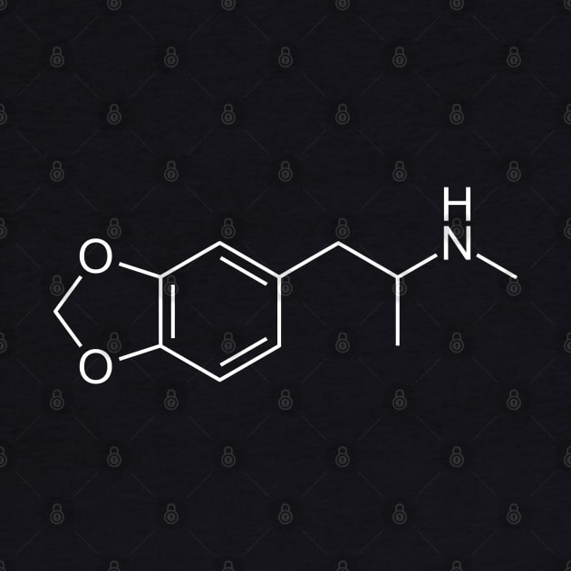 MDMA Ecstasy C11H15NO2 by Zeeph